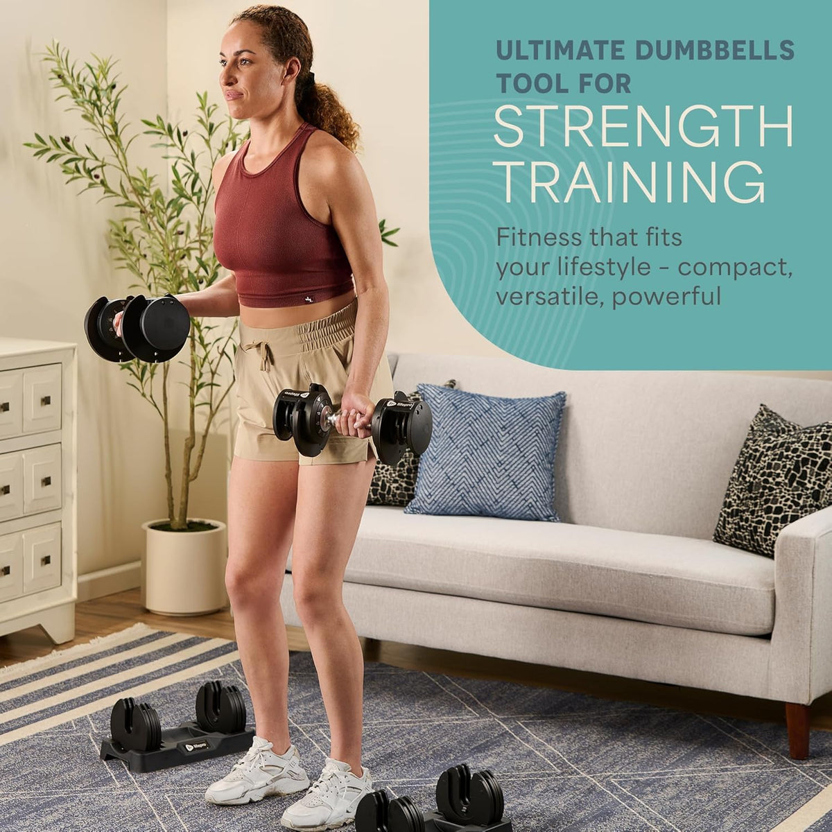 Adjustable Dumbbells W486235