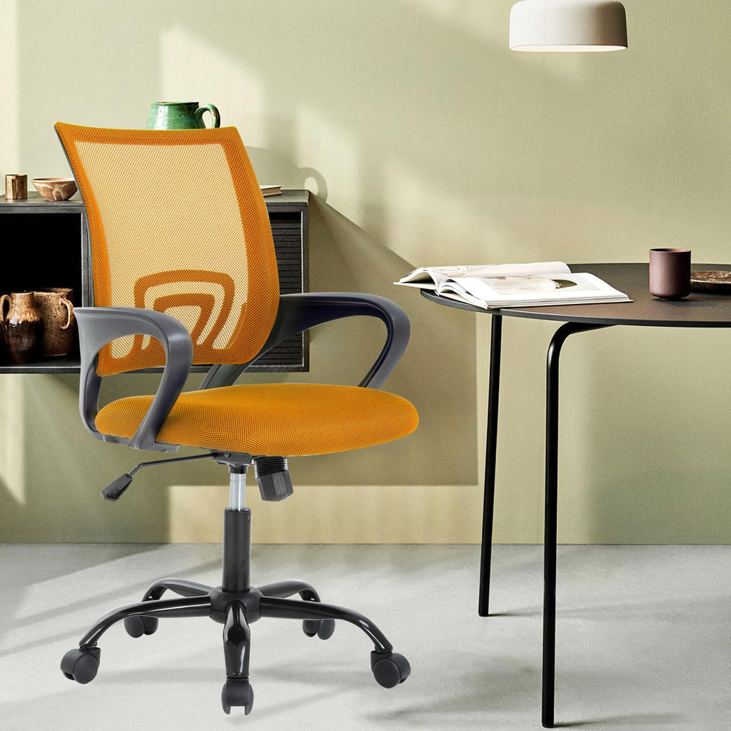 Orange Mesh Ergonomic Office Chair S3679
