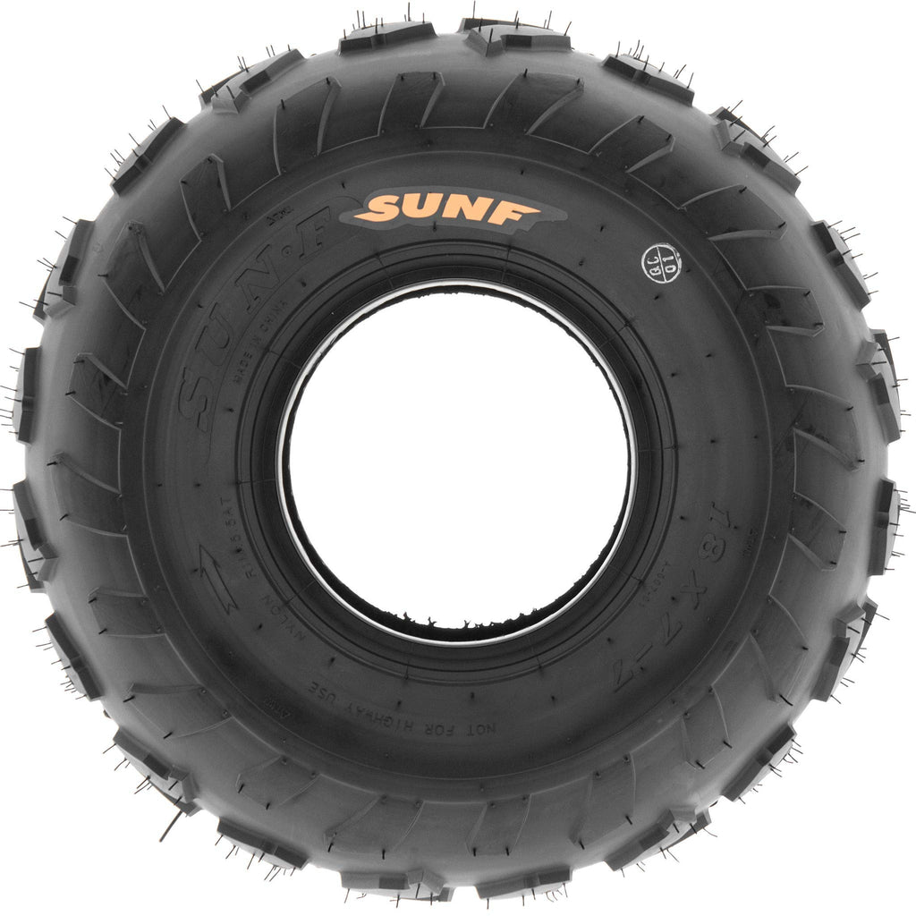 20x7-8 Directional Knobby Tread Tubeless ATV UTV Tires Set of 2 I801583
