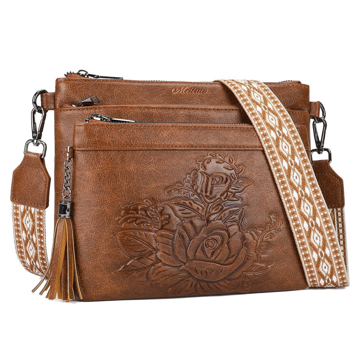 Vegan Leather Crossbody Bag G2000