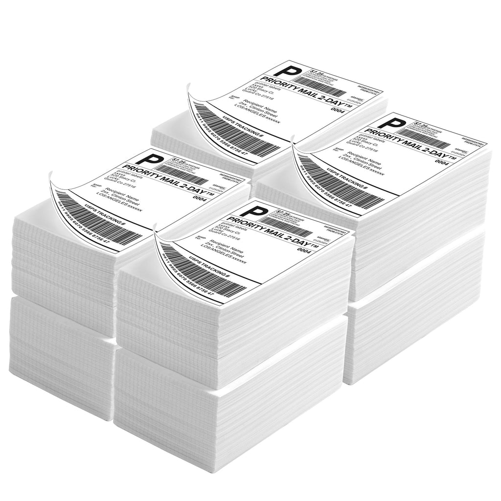 4" x 6" Direct Thermal Labels 4000 Thermal Printer Paper B929003