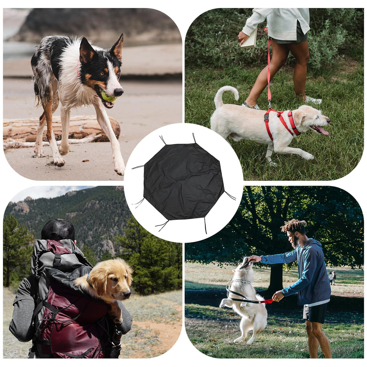 Dog Playpen Cover Sunproof Roof Protector Y259
