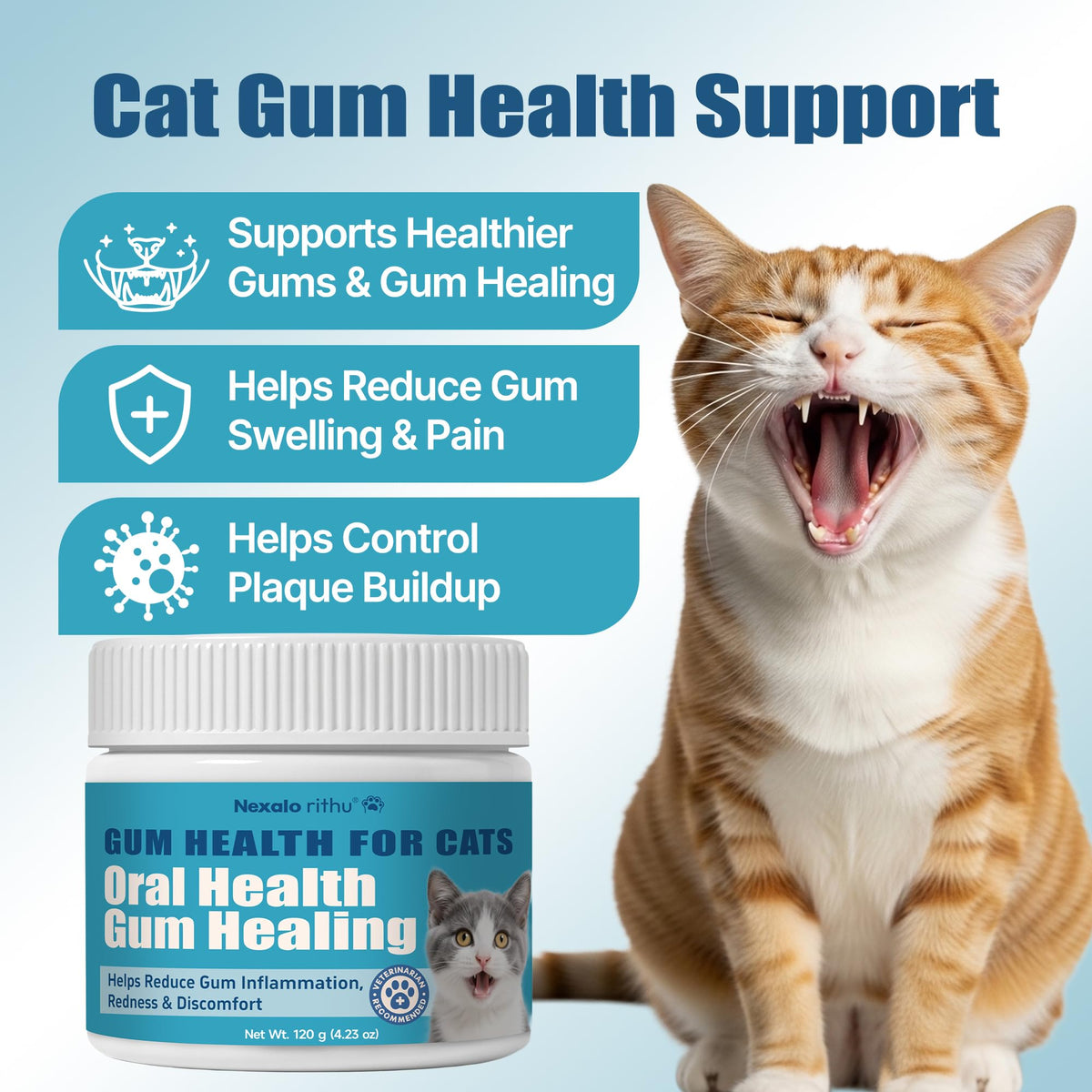 4.23 oz Cat Dental Care D744066