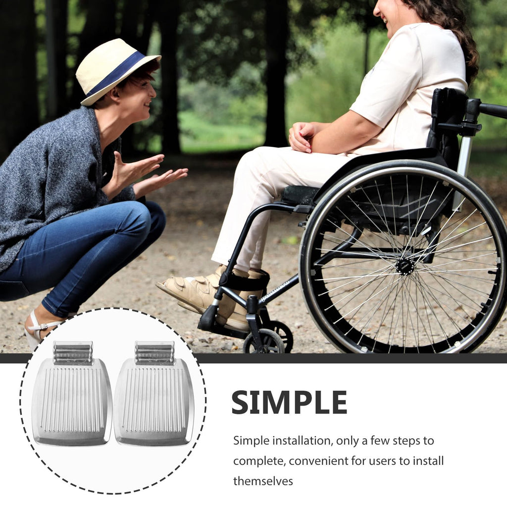 Heavy Duty Wheelchair Pedal Replacement Pair N1207