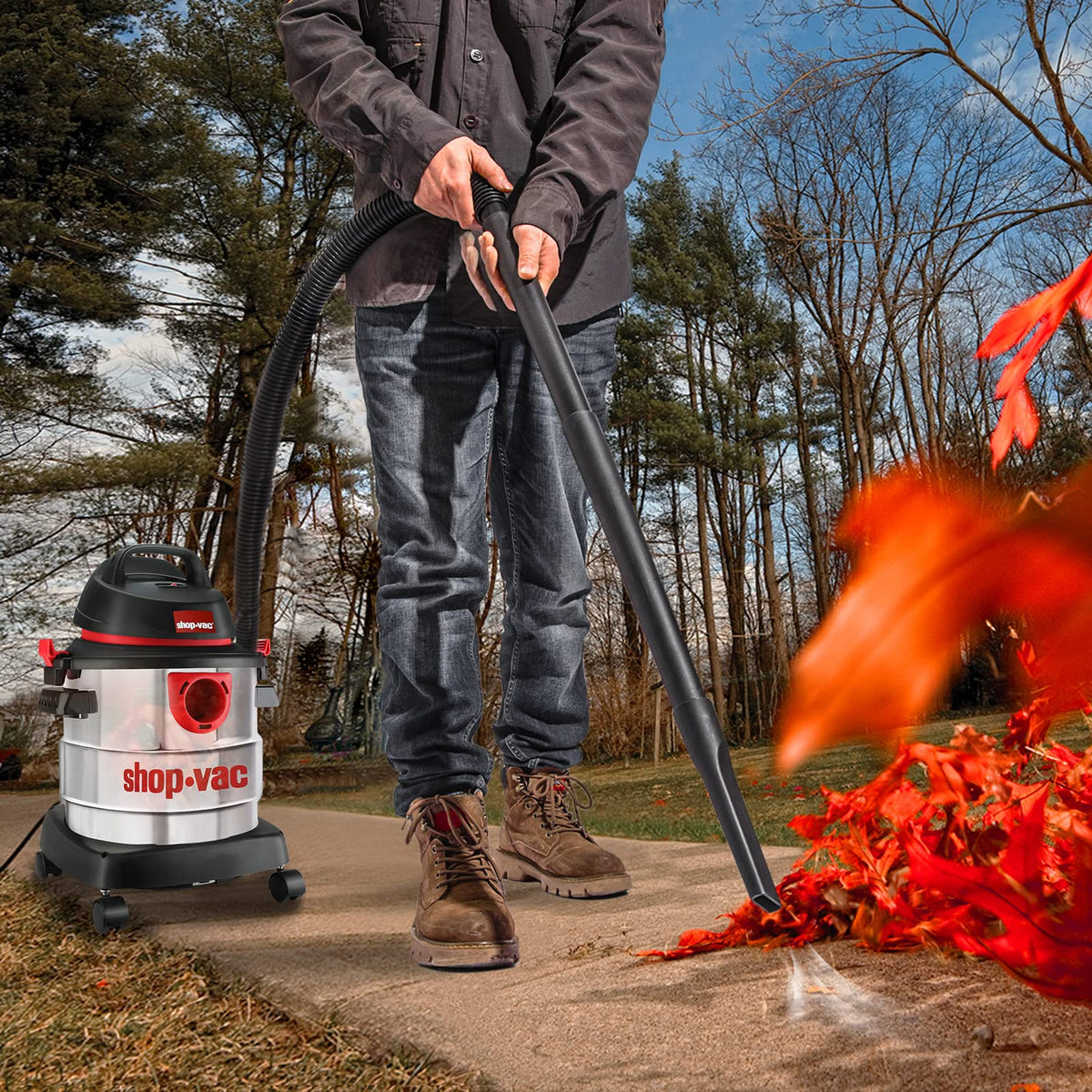 5 Gallon Stainless Wet/Dry Vac Blower I523716