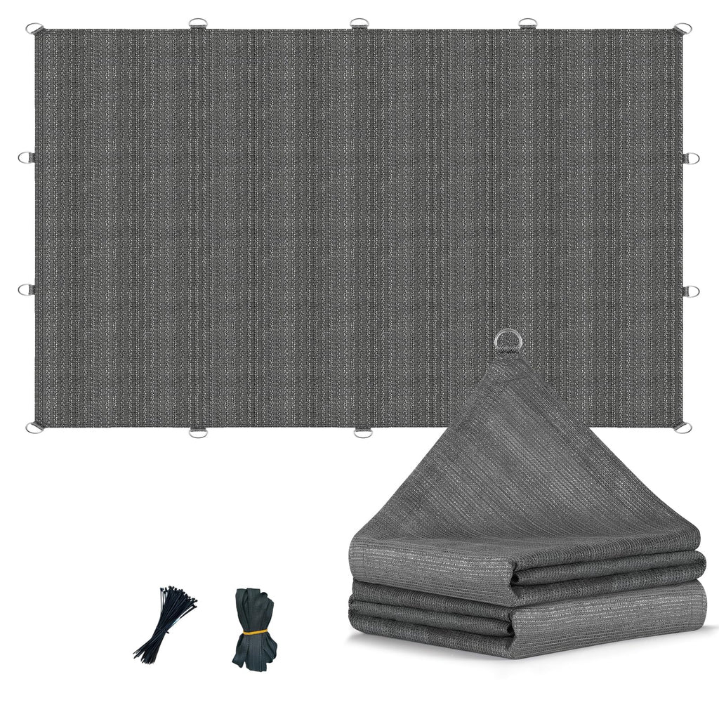 8x20 FT Sun Shade Cloth with D-Rings S67950