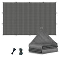 8x20 FT Sun Shade Cloth with D-Rings S67950