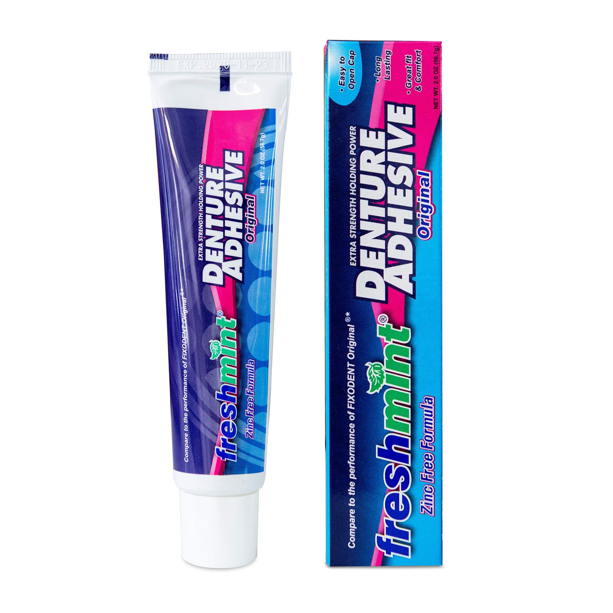 2 oz Zinc Free Denture Adhesive A107