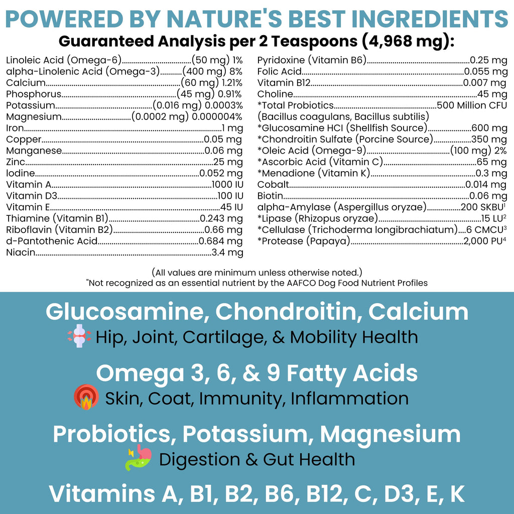 Dog Multivitamin Powder 12-in-1 with Probiotics 5.4 oz C613662
