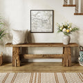 59" Solid Wood Bench Z689