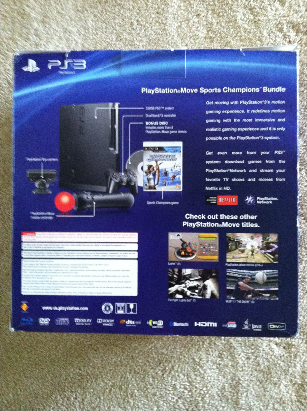 PlayStation 3 320 GB System Q224