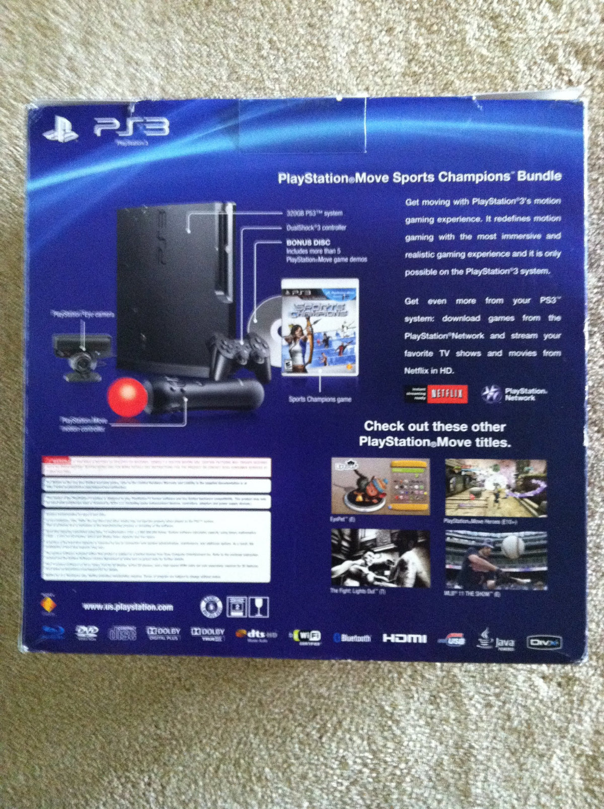 PlayStation 3 320 GB System Q224